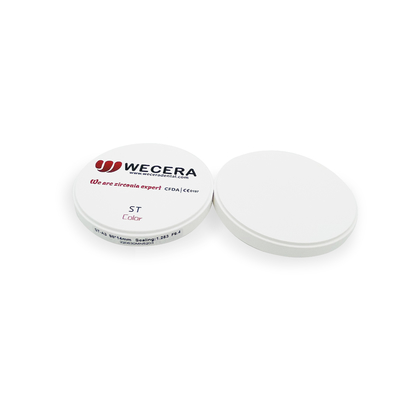 High Translucent Dental Zirconia Blocks Pre Shaded Color Zirconia Disc
