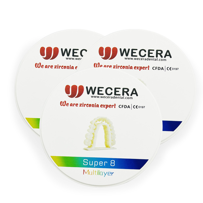 16 Vita Colors 3 Bleach Colors Multi-Layer Ceramic Disc for Dental Lab