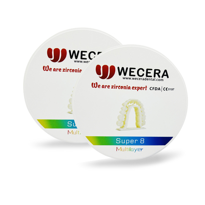 25mm Multi-Layer Zirconia Disc for Optimal Thickness and Natural-Looking Restorations